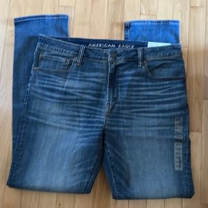 American Eagle Mens Jeans Next Level AirFlex Slim Taper 38x34 NWT